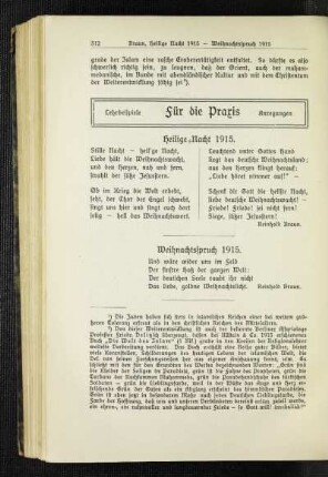 Weihnachtsspruch 1915