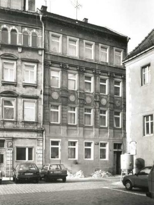Meißen-Altstadt, Theaterplatz 13. Wohnhaus (um 1885)