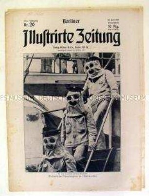 Illustrierte Wochenzeitschrift "Berliner Illustrirte Zeitung" u.a. zur Seeschlacht von Skagerrak und zur Schlacht bei Verdun