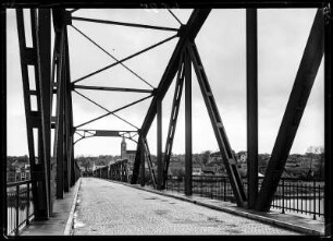 Tschicherzig (Cigacice/Polen). Oderbrücke zwischen Grünberg und Züllichau