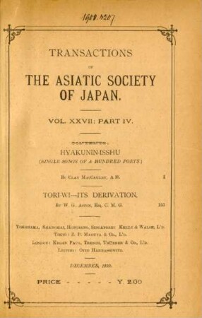 Vol. 27, Pt. 4