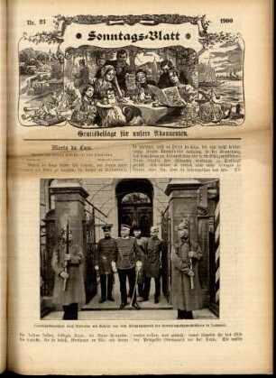 Ausgabe vom Sonntag, den 10. Juni 1900.