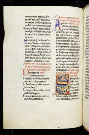 Zierinitiale: S(enior electe domine)