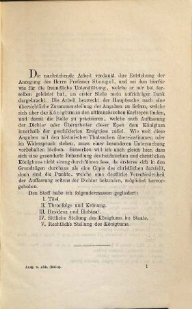 Das Königtum im altfranzösischen Karls-Epos