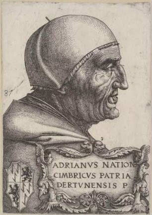 Bildnis Hadrian VI., Papst