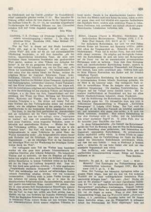 428-429 [Rezension] Dennert, Eberhard, Ist Gott tot?