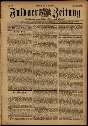 Ausgabe vom Dienstag, den 04. Mai 1897.