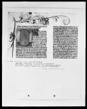 Avenares, Astrologische Handschrift — Initiale A?, Folio 21recto