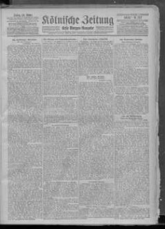 Kölnische Zeitung. 1803-1945