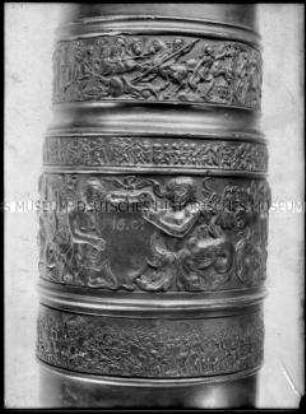 Geschützrohr "Schöne Taube", 6-Pfünder, Detail