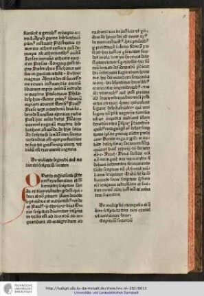 Capitulum secundum.