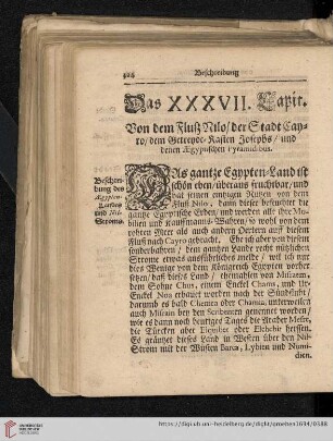 Das XXXVII. Capitel