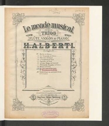 No. 9: Ein Sommernachtstraum : pour flûte, violon et piano