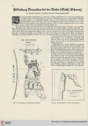 36: Felsenburg Neurathen bei der Bastei (Sächs. Schweiz)