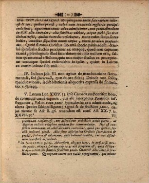 Dissertatio Theologica Quâ Praecipui Pontificiorum Errores circà doctrinam De Eucharistia, hōs en synopsei ob oculos sistuntur, strictimque refutantur