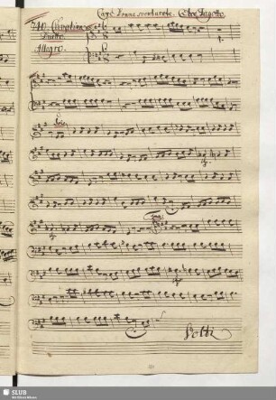 740. Cavatina [et] Duettino: Care Donne sventurata / Paisiello, G.