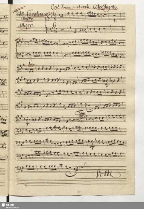 740. Cavatina [et] Duettino: Care Donne sventurata / Paisiello, G.