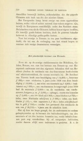 VI. Het plaatselijk bestuur van Ternate