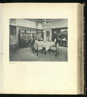 Herrenzimmer, Schreibtisch