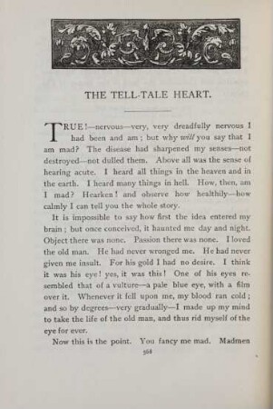 The tell-tale heart