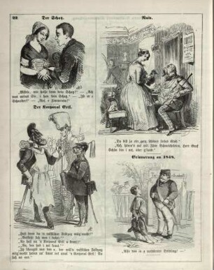 "Der Schatz" "Naiv" "Der Korporal Ertl" "Erinnerung an 1848"