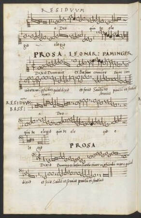 PROSA. LEONAR[T] PÄMINGER