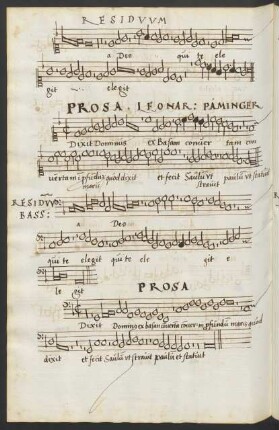 PROSA. LEONAR[T] PÄMINGER
