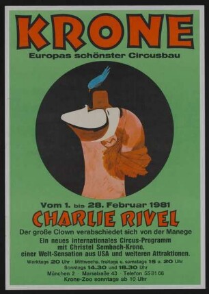 Circus Krone, München, 1981