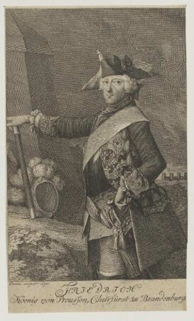 Bildnis des Friedrich II.