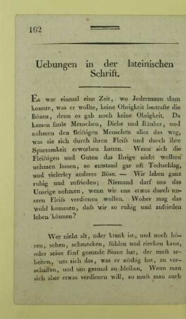 Uebungen in der lateinischen Schrift