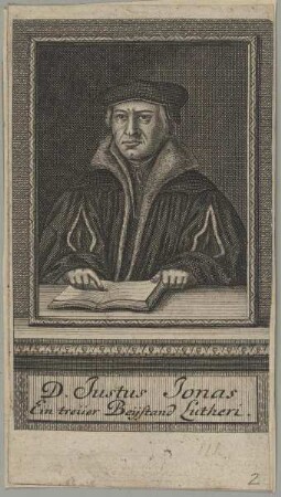 Bildnis des Justus Jonas