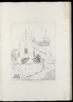 III. Die Peterskirche, westliche Ansicht