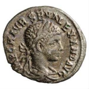Münze, Denar, 223 n. Chr.
