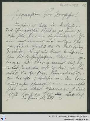 Brief, 21.12.1913