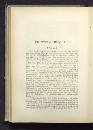 Das Gebiet der Weißen Elster
