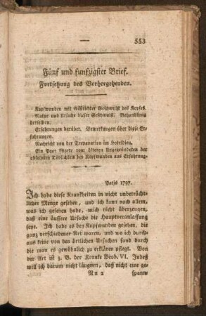 Fünf und funfzigster Brief. Fortsetzung des Vorhergehenden