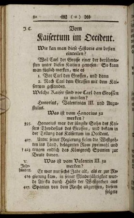 Vom Kaisertum im Occident.