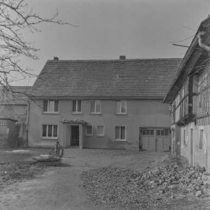 Purschwitz. Gebäude, Hofansicht