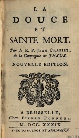 La Douce Et Sainte Mort
