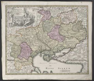 Ukrania quae et Terra Cosaccorum cum vicinis Walachiae, Moldaviae, Minorisque Tartariae Provinciis