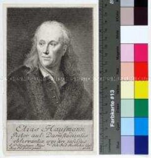 Porträt des kurfürstlich-hessischen Hofmalers Elias Haußmann
