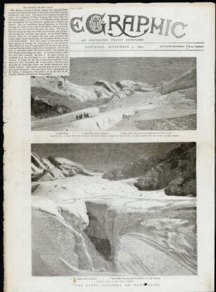 [Several newspaper cuttings about an accident at Mont Blanc, with handwritten notes by Angelo Mosso] (= Fascicolo: Spedizione Monte Bianco)