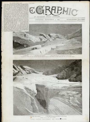 [Several newspaper cuttings about an accident at Mont Blanc, with handwritten notes by Angelo Mosso] (= Fascicolo: Spedizione Monte Bianco)