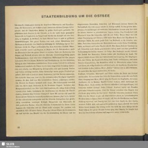 Staatenbildung Um Die Ostsee