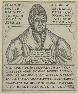 Bildnis des Iohannes Agricola