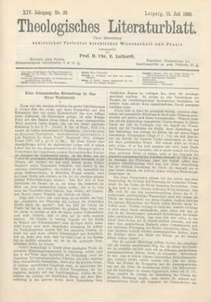 335-338 Eine französische Einleitung in das Neue Testament