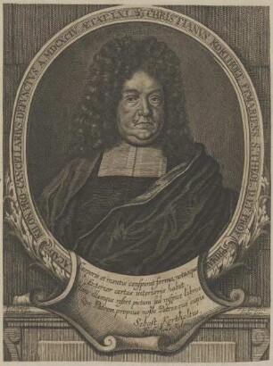 Bildnis des Christianvs Kortholt