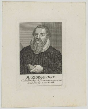 Bildnis des Georg Ernst