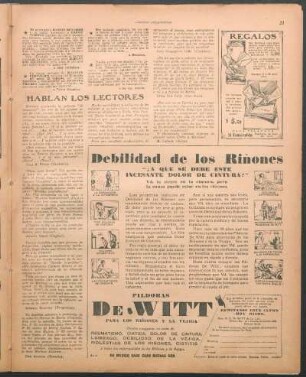 Hablan los lectores