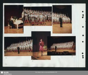 Mit den Chorsolisten (Bild 4) : Dirigent: Werner Matschke